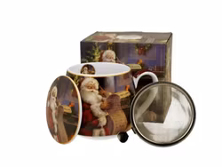 Mugg Barrel Santa med Tesil