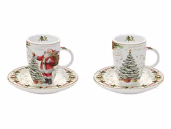Espressokopp i Box (2-pack) - Magic Christmas