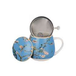 Mugg Barrel Van Gogh Almond Blossom med Tesil