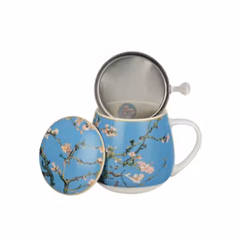 Mugg Barrel Van Gogh Almond Blossom med Tesil