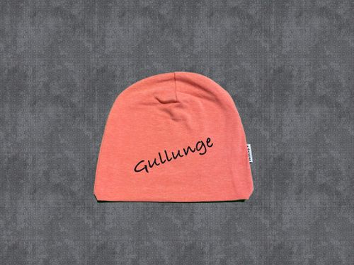 Gullunge med melerad orange botten