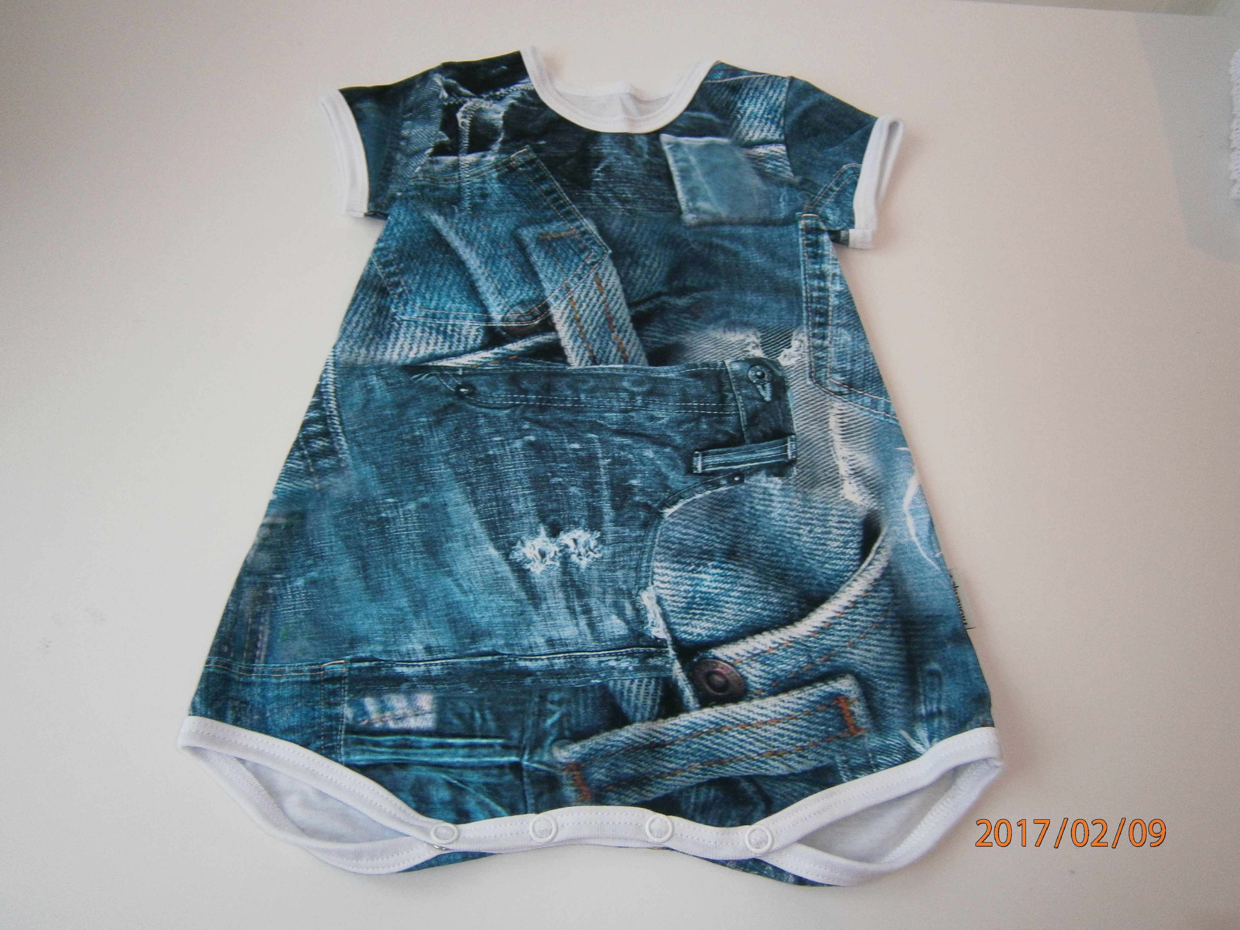Bodys med ben Jeans