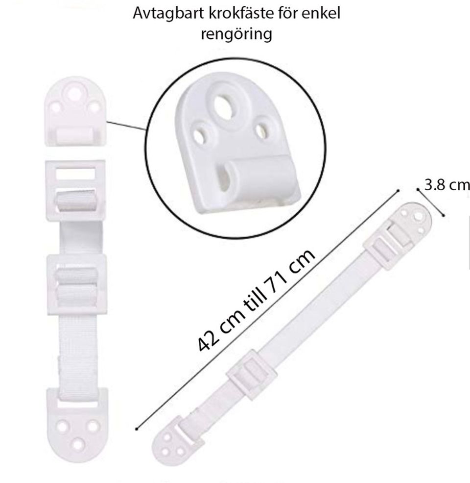 Tippskydd till Tv och Möbler - 2-pack