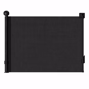 Barngrind Rullgardin - Draga Safe - 160 cm - Automatisk Låsning - Svart