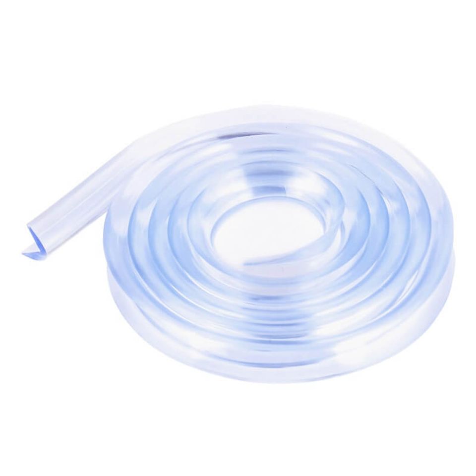 Transparent kantskydd för bord och kanter