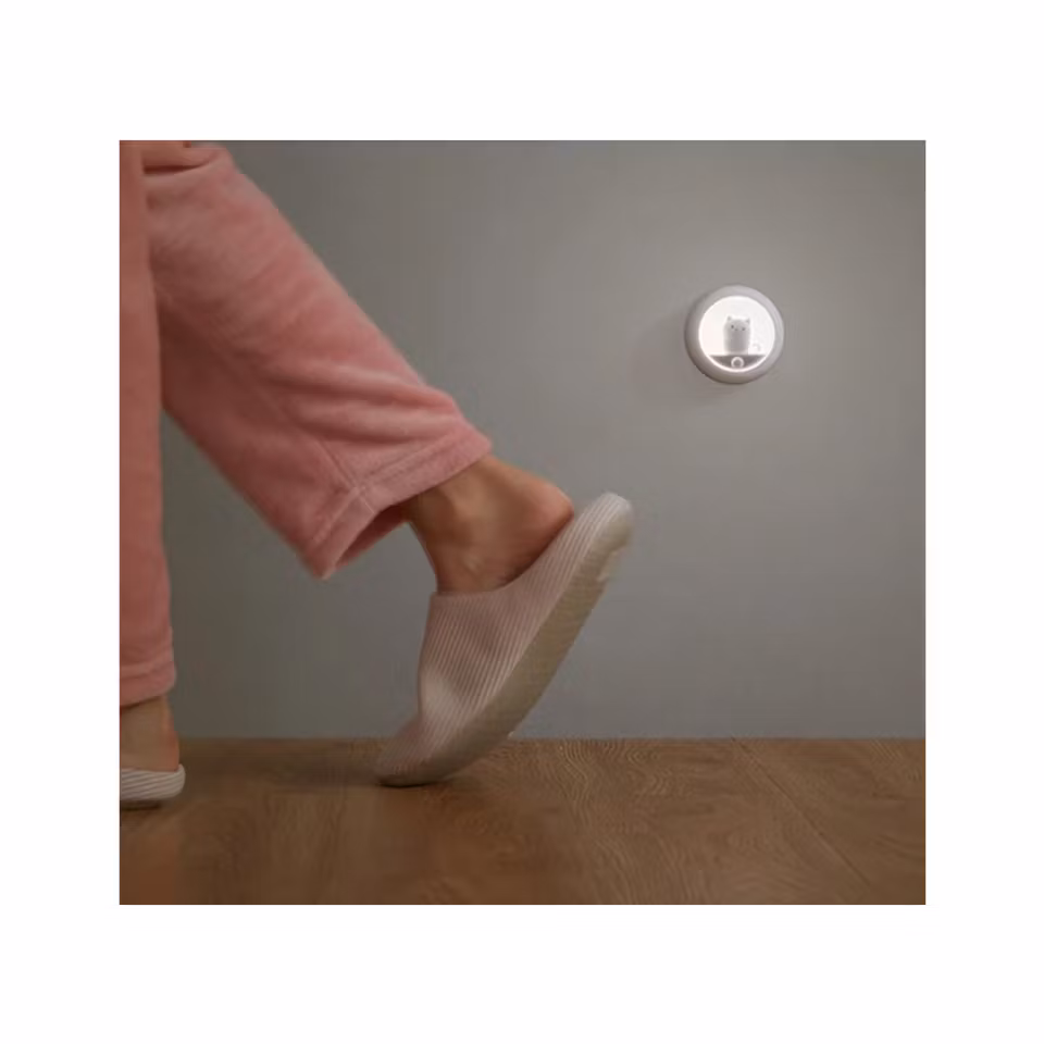 Nattlampa med rörelsesensor