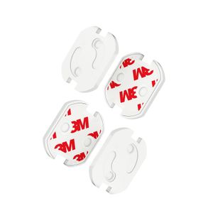 Petskydd till Eluttag - Vridbart 4-pack