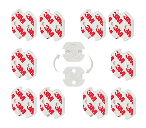 Petskydd till Eluttag - Vridbart 10-Pack