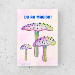 Vykort - Magisk