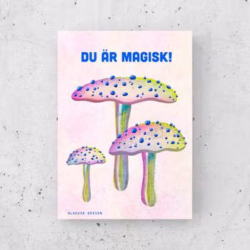 Vykort - Magisk