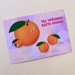 Vykort - Bästa mamma