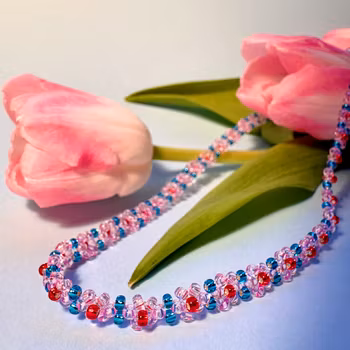 Chokerhalsband - Bubbelgum