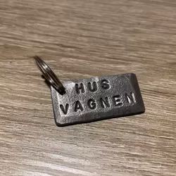 Nyckelring i smide: Husvagnen