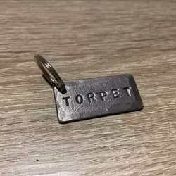 Nyckelring i smide: Torpet