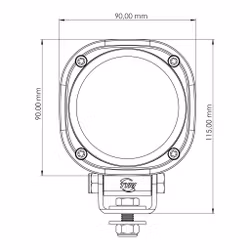 TYRI 0909 LED Arbetsbelysning 1400lm-1850lm