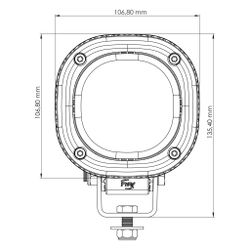 TYRI 1010 LED Arbetsbelysning 2500-4000lm