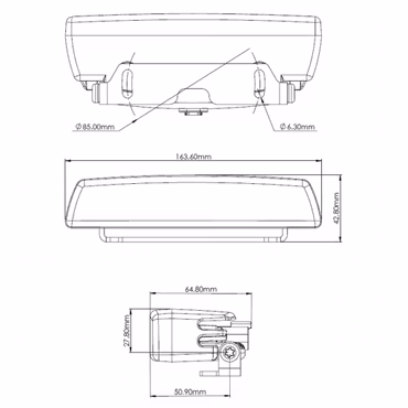 TYRI VL4 Arbetsbelysning 600-1400lm
