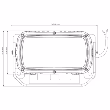 TYRI 1323 AC LED Arbetsbelysning