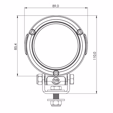 TYRI D8 LED Arbetsbelysning