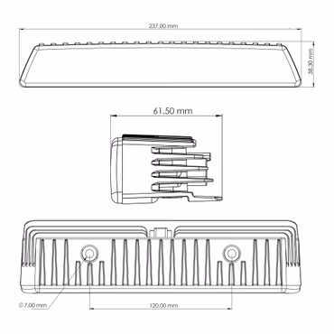 TYRI VL6 LED Arbetsbelysning