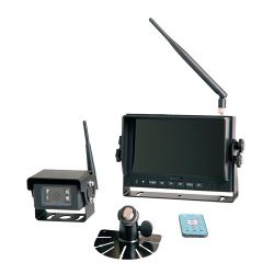 HBA Backkamera sats HD 7" trådlöst med kamera