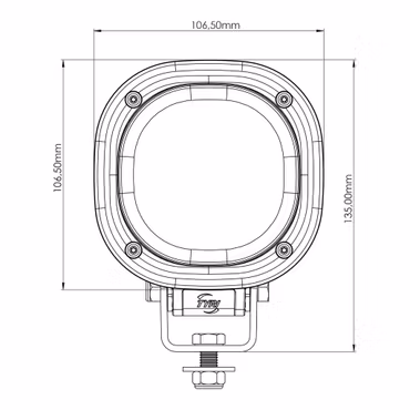 TYRI 1010 RedPoint Varningslampa
