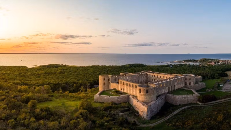 Solcellslampa utomhus vägghängd Borgholm