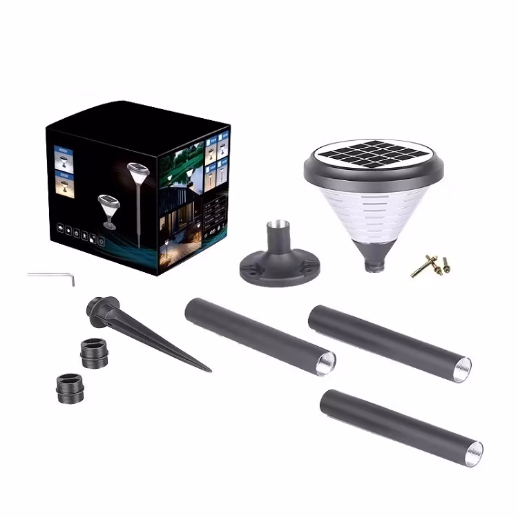 "Flexible" solcellslampa trädgård 20-40-60-80cm