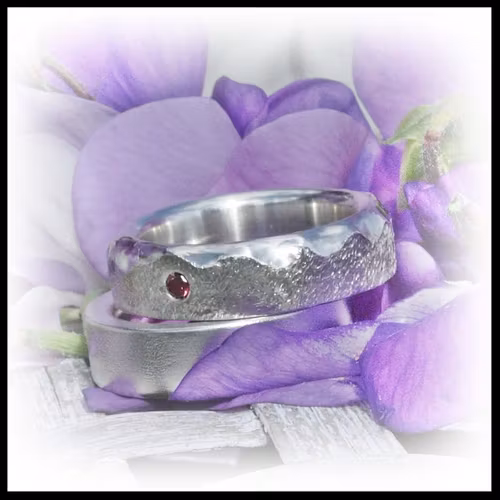 BLID Diamantring i silver