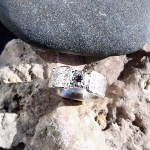 CHERRY diamantring i silver