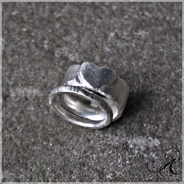 HJÄRTAT silverring
