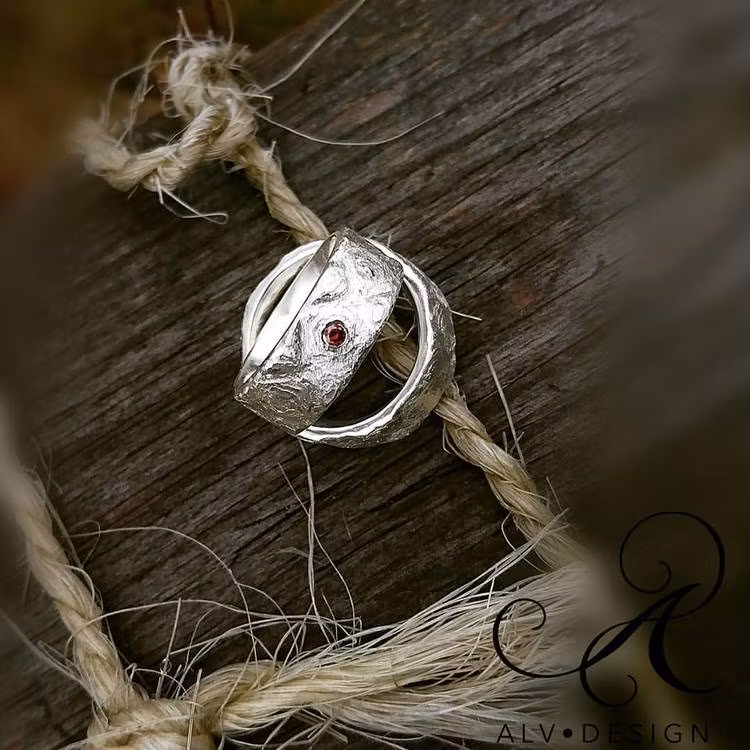 FREJ silverring