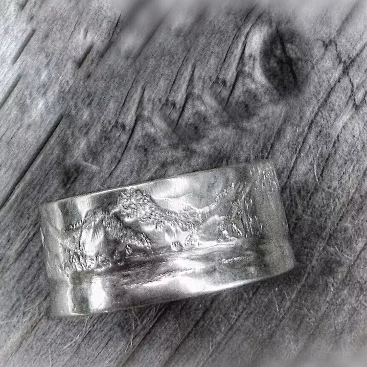 FJÄLL silverring