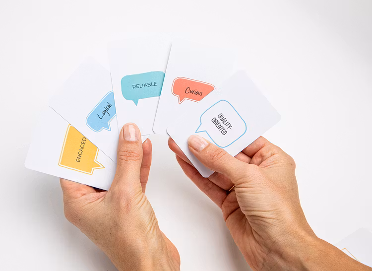 exempel på kort The Cards of Feedback - english Resultatbolaget