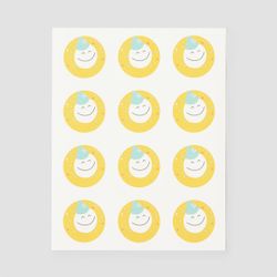 Mötesmärken Emoji 3 – 60 pack