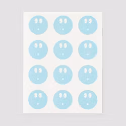 Mötesmärken Emoji 4 – 60 pack