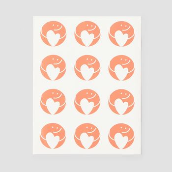 Mötesmärken Emoji 6 – 60 pack