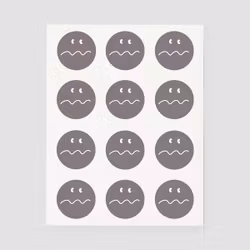 Mötesmärken Emoji 7 – 60 pack