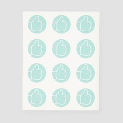 Mötesmärken Emoji 11 – 60 pack
