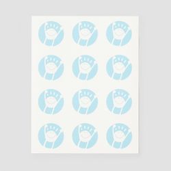 Mötesmärken Emoji 12 – 60 pack