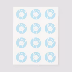 Mötesmärken Emoji 12 – 60 pack