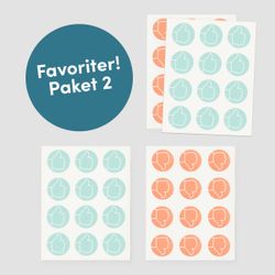 Mötesmärken – Paket 2 👍👎  (120 st)