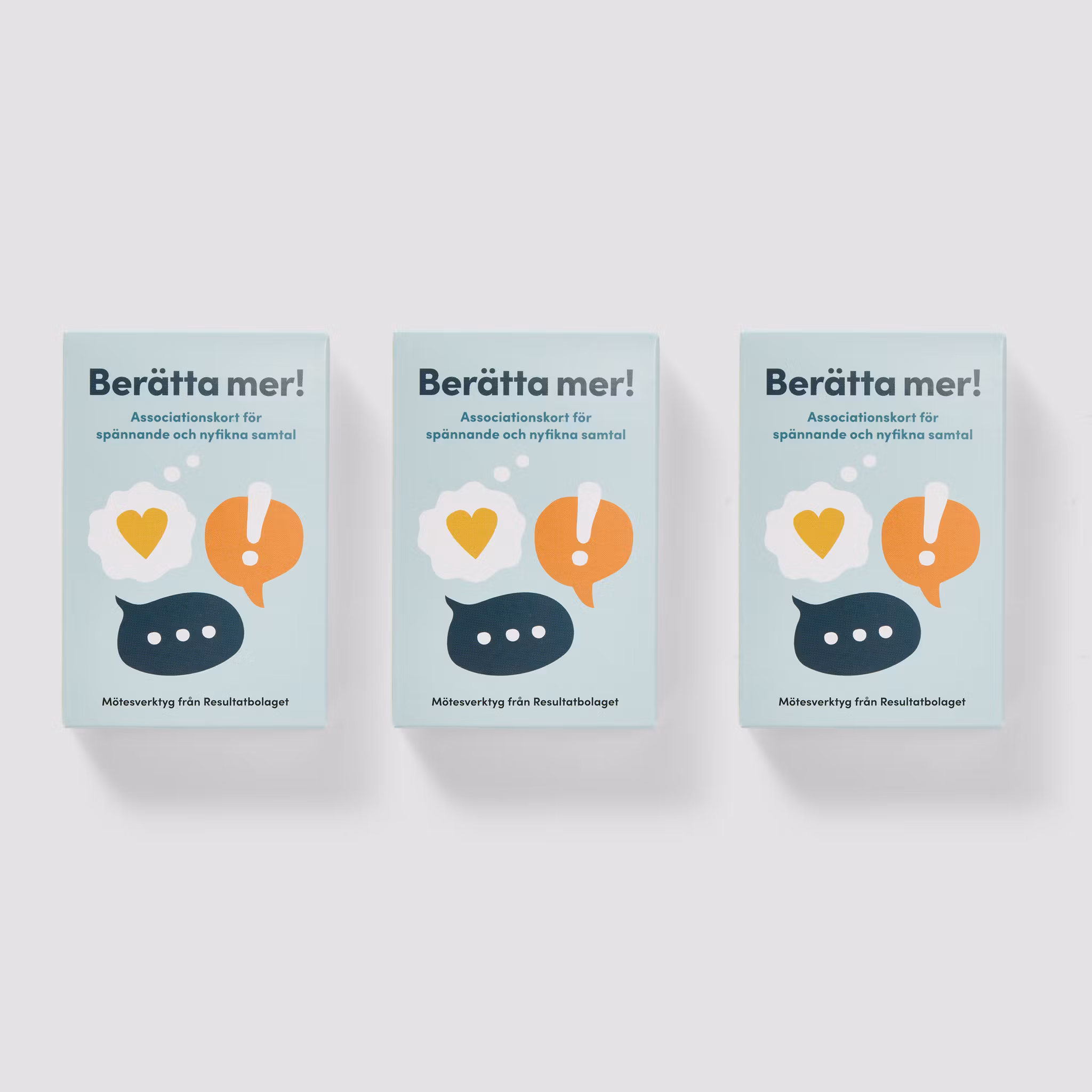 3 Berätta mer-korten (spara 200 kr)