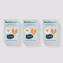 3 Berätta mer-korten (spara 200 kr)