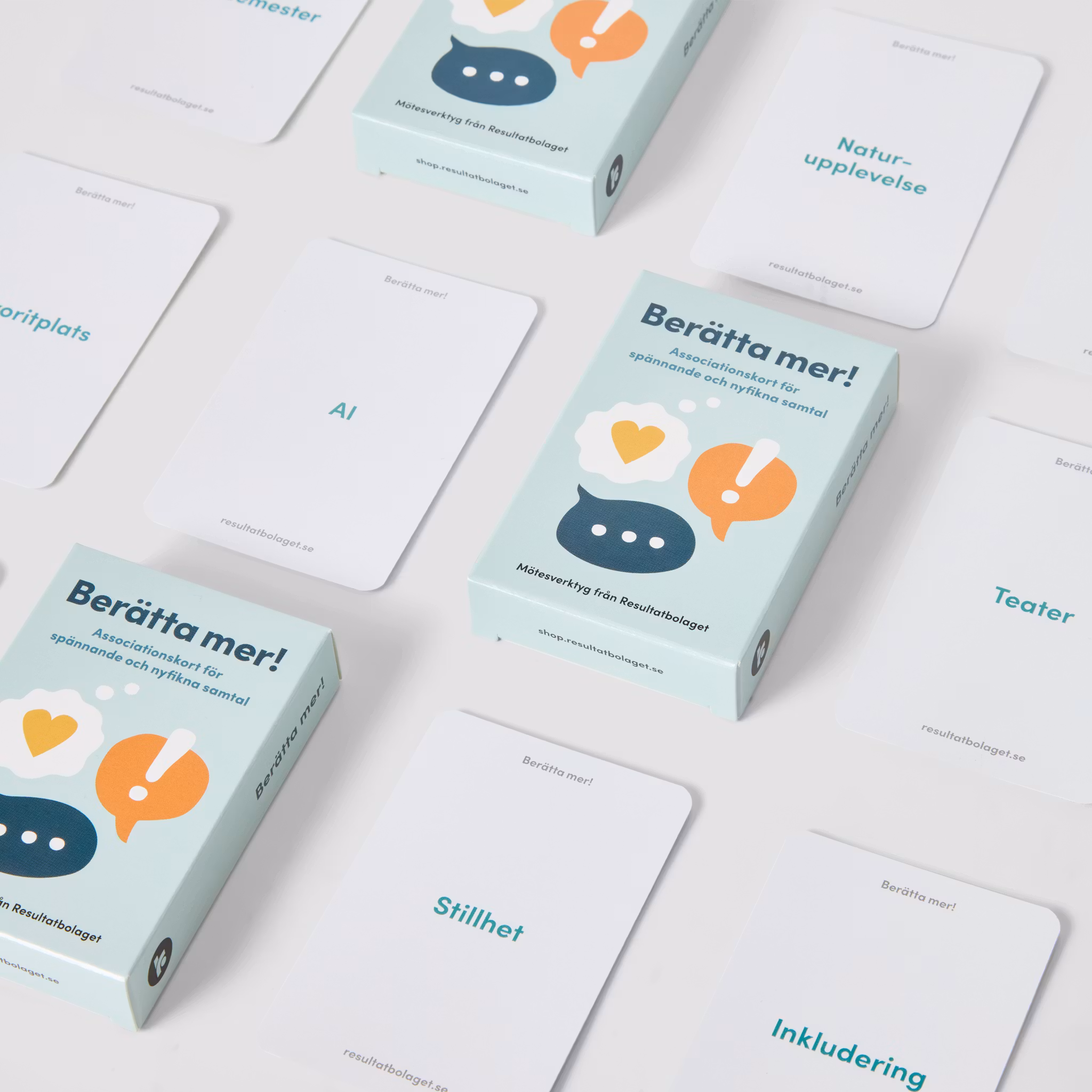 3 Berätta mer-korten (spara 200 kr)