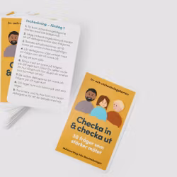 In-och utcheckningskorten