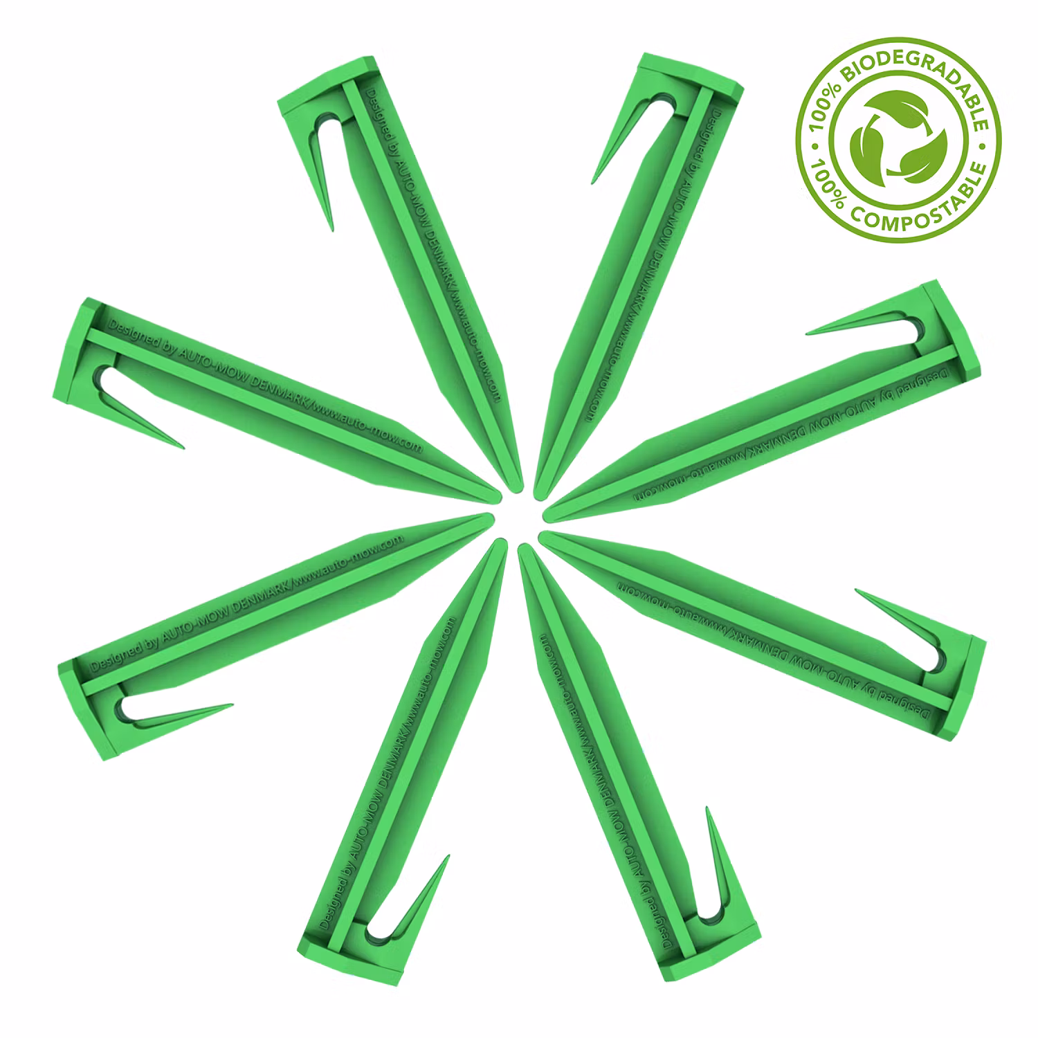 BIO Plastic Pegs 8,5 cm 100st
