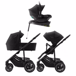 Britax Römer Smile 5Z Duovagn + Babyskydd Baby-Safe Core med bas