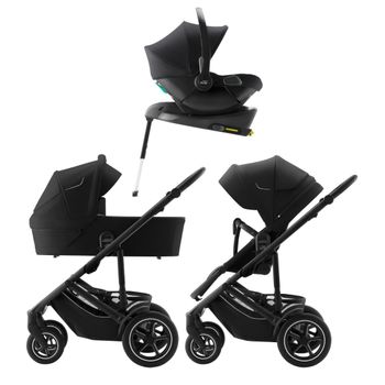 Britax Römer Smile 5Z Duovagn + Babyskydd Baby-Safe Core med bas