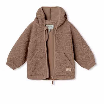 Mini A Ture Liff Teddy Fleece Jacka